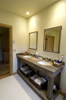 lodge bathroom